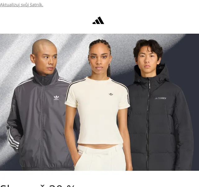Adidas: až 30 % sleva na podzimní modely – říjen 2026