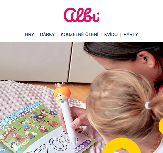 Albi: Kouzelné čtení s dárkem k nákupu nad 770 Kč – březen 2024 | Nuslet.cz