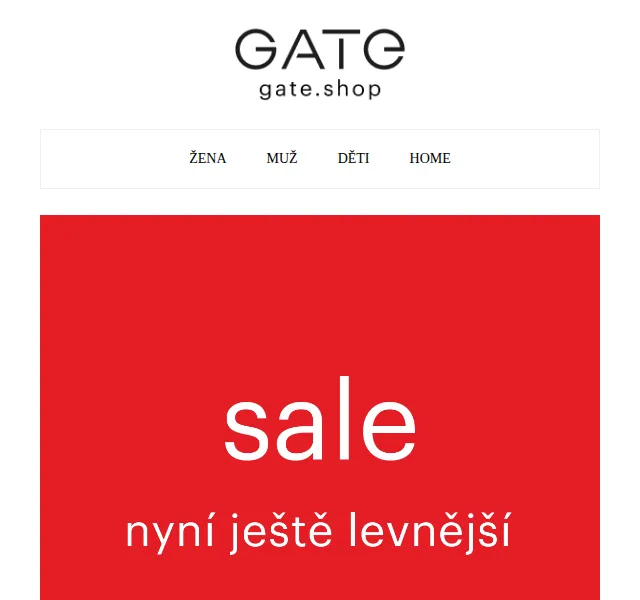Gate.shop: letní výprodej – šortky a bikinové kolekce od 88 Kč – červen 2026 | Nuslet.cz
