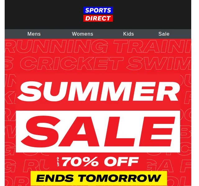 Sportsdirect.com: SLEVA až 70 % – červen 2026 | Nuslet.cz