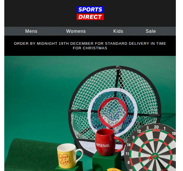 Sportsdirect: Secret Santa dárky od 2 £ – prosinec 2022 | Nuslet.cz