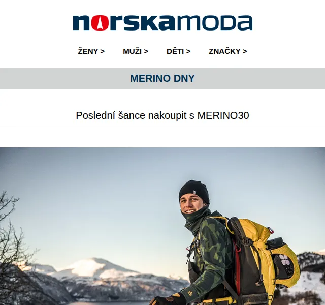 Norskamoda.cz: Merino akce až –43 % – červen 2026 | Nuslet.cz