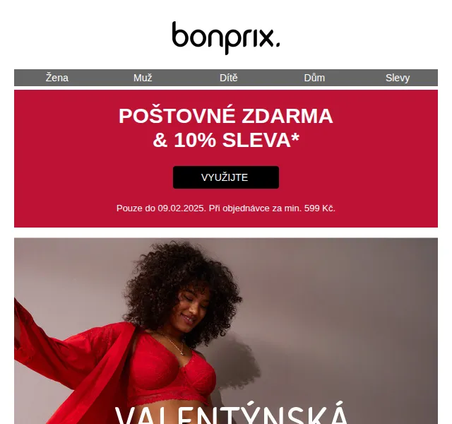 bonprix: -10% a poštovné zdarma – červen 2026 | Nuslet.cz