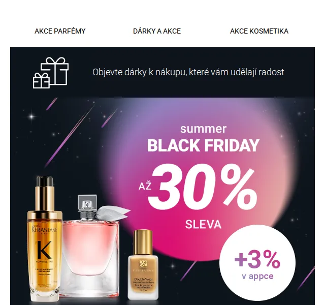 Notino: Summer Black Friday – slevy až 33 % – červen 2026 | Nuslet.cz