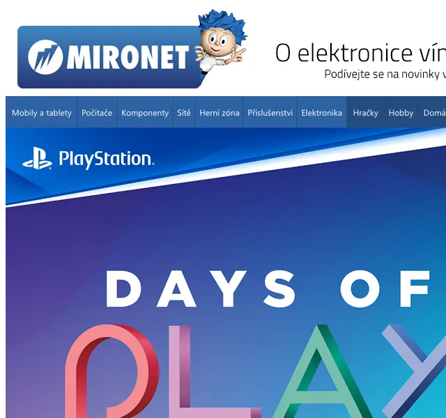 Mironet: Herní trháky Days of Play – červen 2026 | Nuslet.cz