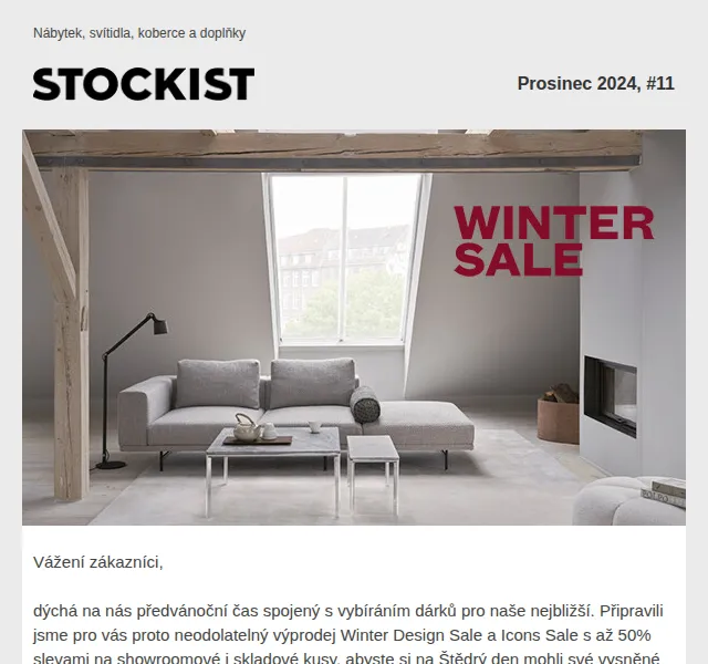 Stockist: 50% sleva Fritz Hansen a 40% na vybrané kusy – červenec 2026 | Nuslet.cz