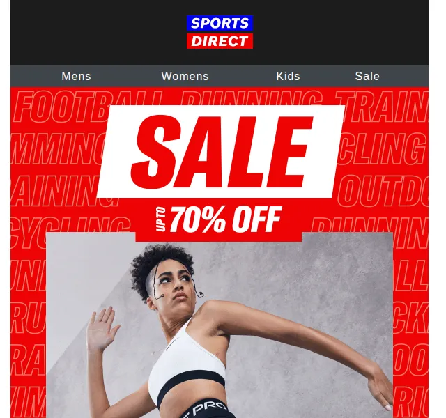 Sportsdirect.com: sleva až 70 % na sportovní značky – červen 2026 | Nuslet.cz