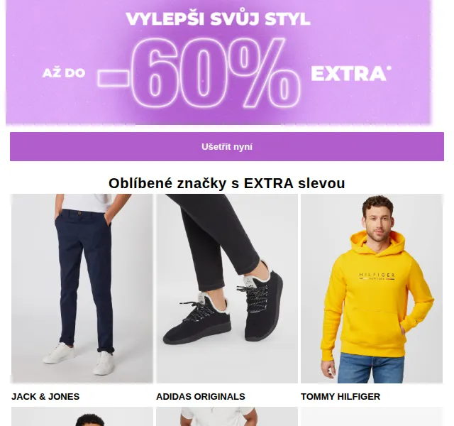 ABOUT YOU: Extra slevy až -60 % na Nike, Adidas – červenec 2026 | Nuslet.cz