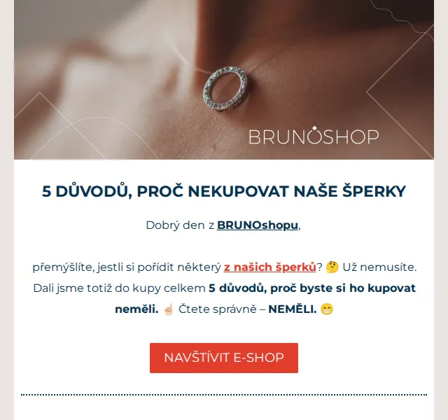 BRUNOshop: Šperky z chirurgické oceli – červen 2026 | Nuslet.cz