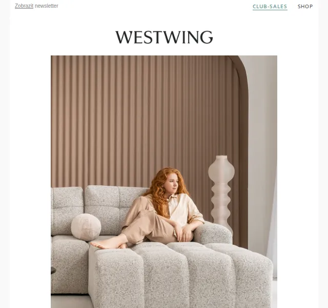 Westwing: MIUFORM nábytek a šperky – červen 2026 | Nuslet.cz