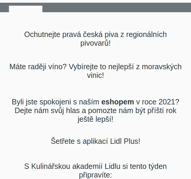 Lidl: Regionální piva a vína – červen 2026 | Nuslet.cz
