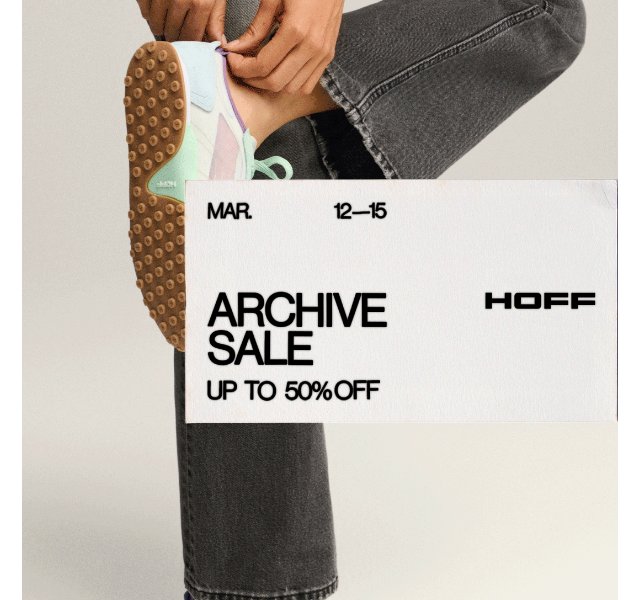HOFF: až 50% sleva Archive Sale – duben 2026 | Nuslet
