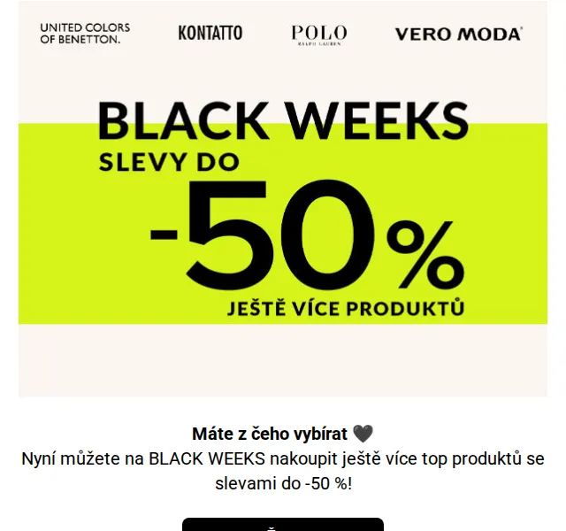 Modivo: Black Weeks slevy do 50 % – červen 2026 | Nuslet.cz
