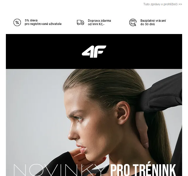 4Fstore: Sportovní novinky pro ni – červen 2026 | Nuslet.cz