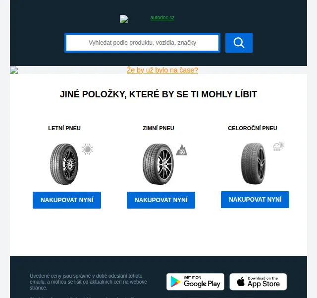 Autodoc.cz: Slevy na pneumatiky – červen 2026 | Nuslet.cz