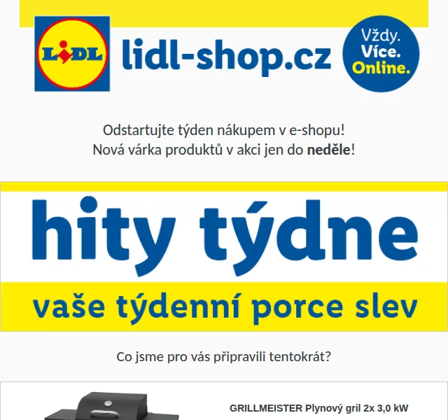 Lidl: Hity týdne – ventilátor, gril, paddleboard do -43 % – srpen 2022 | Nuslet.cz