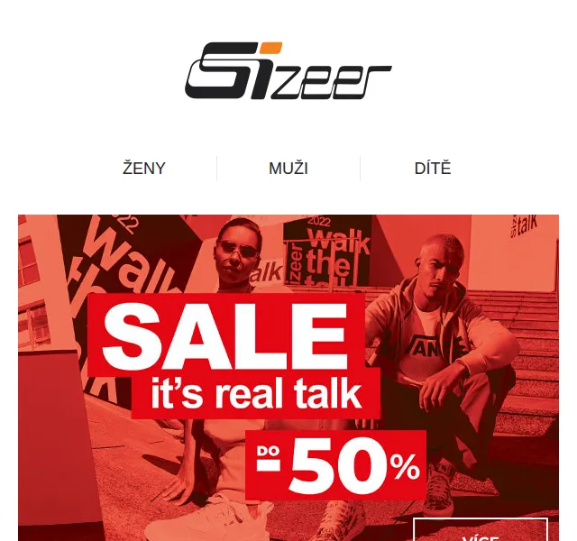 Sizeer: SALE až -50 % – červen 2026 | Nuslet.cz