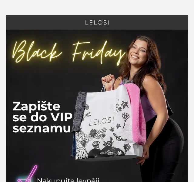 LELOSI: VIP přístup ke slevám Black Friday – červen 2026 | Nuslet.cz