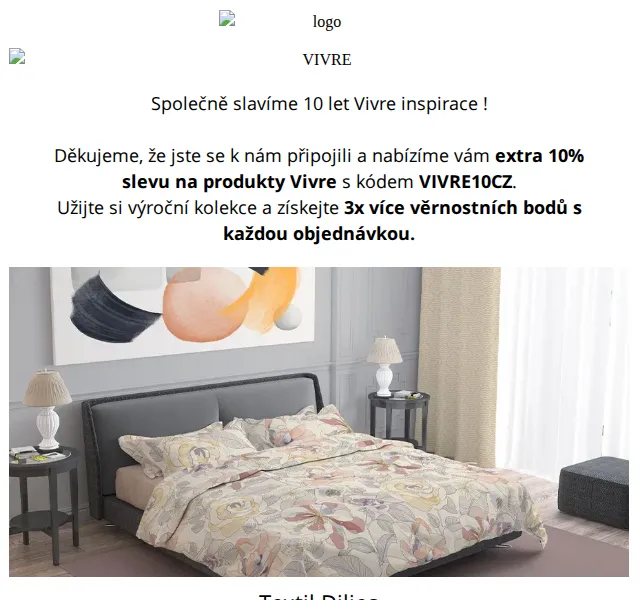 Vivre: 10% sleva k 10. výročí + Eltap, InnovaGoods – červen 2026 | Nuslet.cz