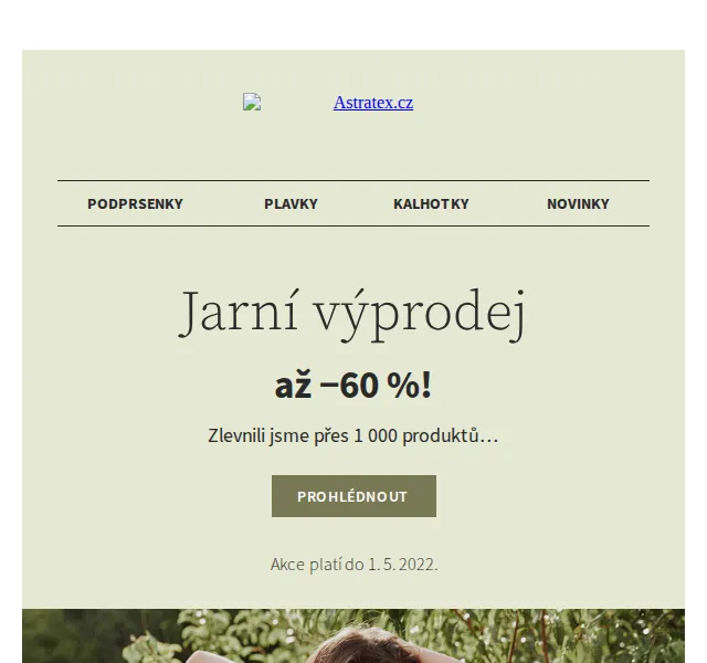Astratex: Jarní výprodej až –60 % – červen 2026 | Nuslet.cz