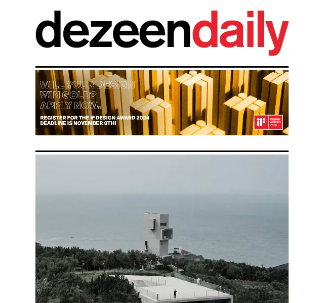 Dezeen Daily: Architektura a design – červenec 2026 | Nuslet.cz