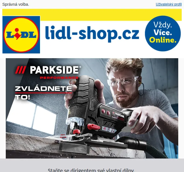 Lidl: Nářadí PARKSIDE PERFORMANCE se slevou až 25 % – červen 2026 | Nuslet.cz