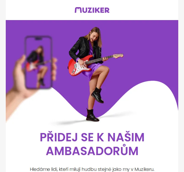 Muziker: Staň se ambasadorem – červen 2026 | Nuslet.cz