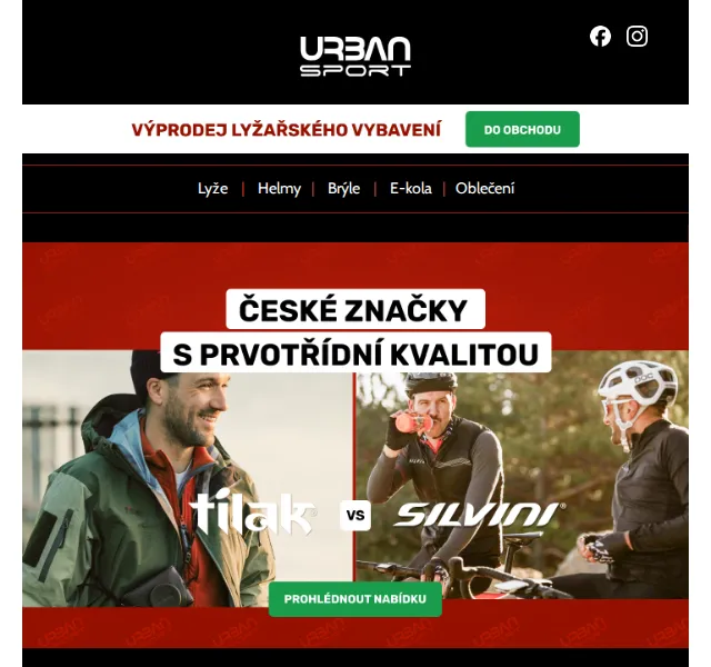 Urban-sport: Outdoorové oblečení Silvini a Tilak – červen 2026 | Nuslet.cz