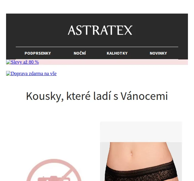 Astratex.cz: Black Friday až –80 % s dopravou zdarma – červen 2026 | Nuslet.cz