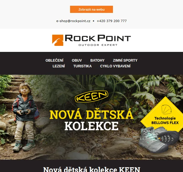 Rock Point: Nová dětská kolekce KEEN – červen 2026 | Nuslet.cz