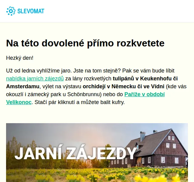 Slevomat: Zájezdy za tulipány a Velikonoce v Paříži – červen 2026 | Nuslet.cz