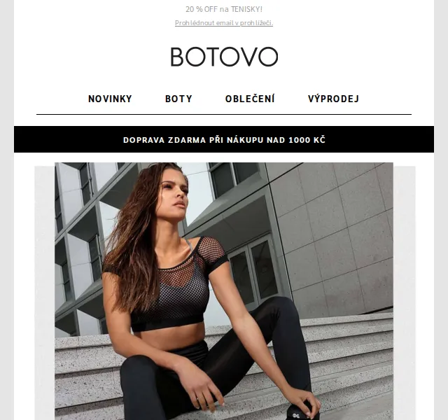 Botovo.cz: 20% sleva na tenisky – červen 2026 | Nuslet.cz