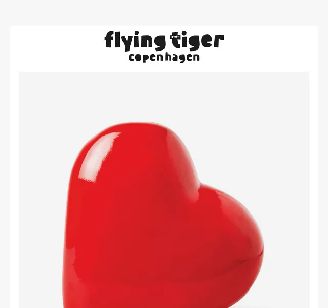 Flying Tiger Copenhagen: Valentýnská kolekce a hračky – červen 2026 | Nuslet.cz