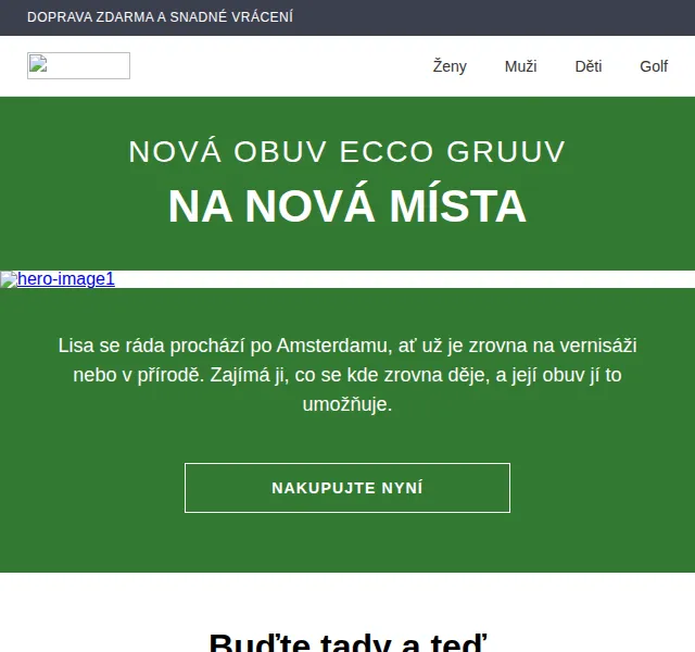 ECCO GRUUV: Nová tenisky do přírody – červen 2026 | Nuslet.cz
