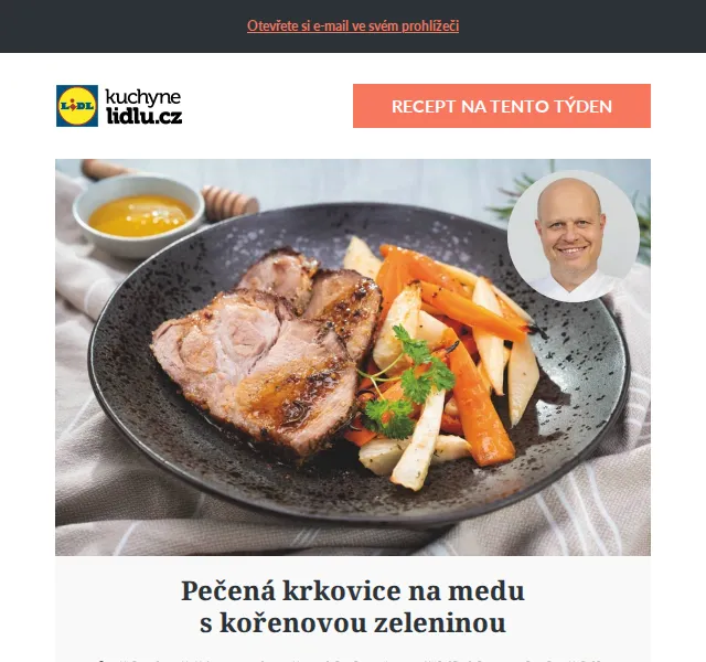 Lidl: Pečená krkovice v medovo-hořčičné marinádě – červen 2024 | Nuslet.cz