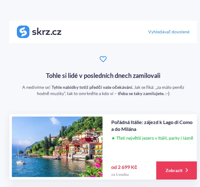 Vánoce na Skrz: TOP 10 zájezdů – červenec 2026 | Nuslet.cz