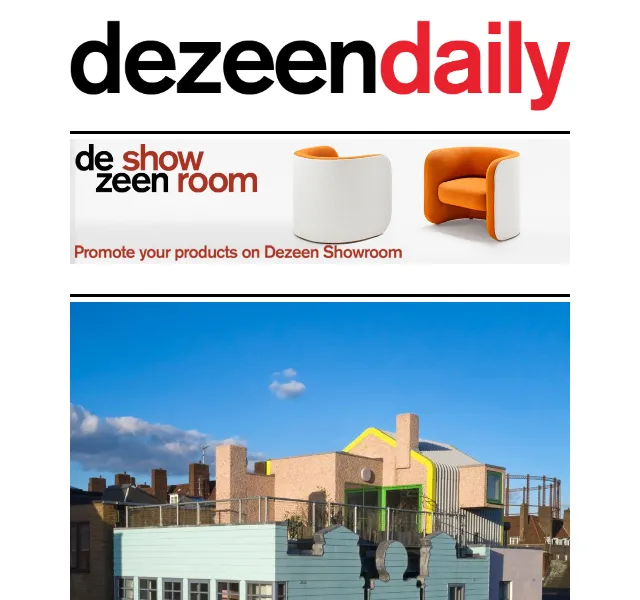 Dezeen Daily: TOP energeticky úsporné návrhy 2022 – červen 2026 | Nuslet.cz