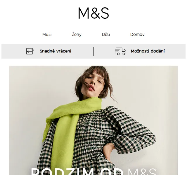 Marks and Spencer: Podzimní kolekce – červen 2026 | Nuslet.cz