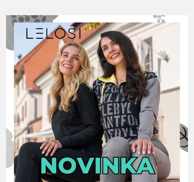 LELOSI: Nové teplákovky a pulovry – červen 2026 | Nuslet.cz