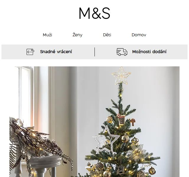 Marks and Spencer: Vánoční dárky pro všechny – červen 2026 | Nuslet.cz