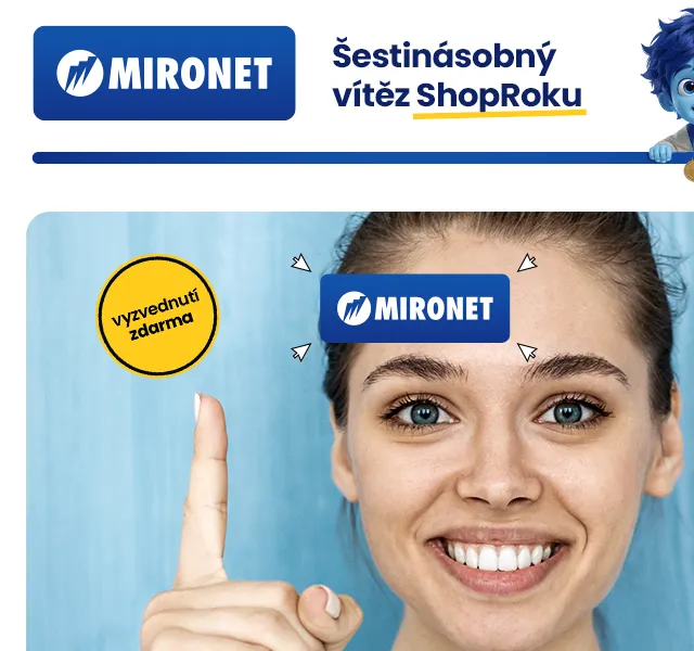 Mironet: Bestsellery v srpnu 2026 – top produkty