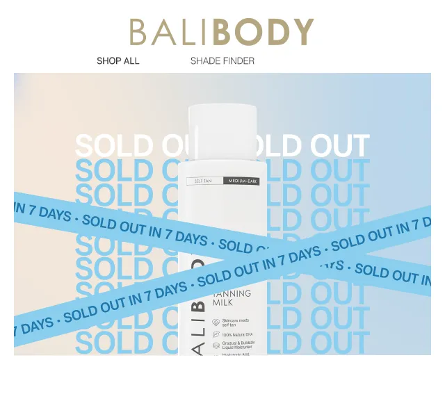 Bali Body: Self Tan Body Milk – červen 2026 | Nuslet.cz