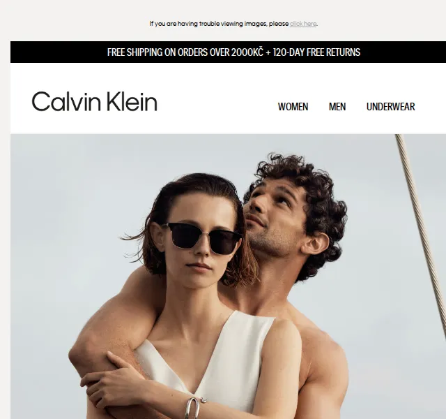 Calvin Klein: 20% sleva – červen 2026 | Nuslet.cz