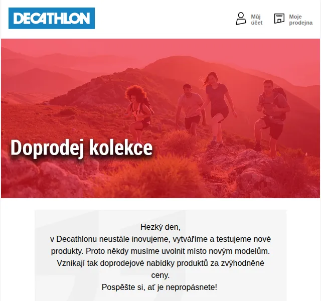 DECATHLON: turistické vybavení se slevou až 28 % – červenec 2026 | Nuslet.cz
