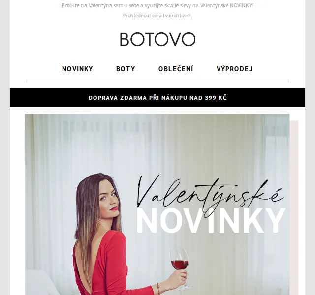 Botovo.cz: Valentýnský víkend -20% na novinky – červen 2026 | Nuslet.cz