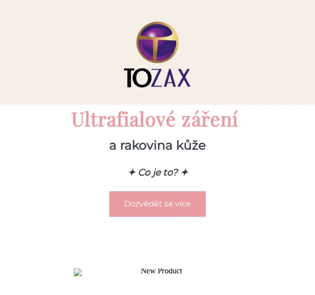 Tozax CZ: Ochrana před UV zářením – červenec 2026 | Nuslet.cz