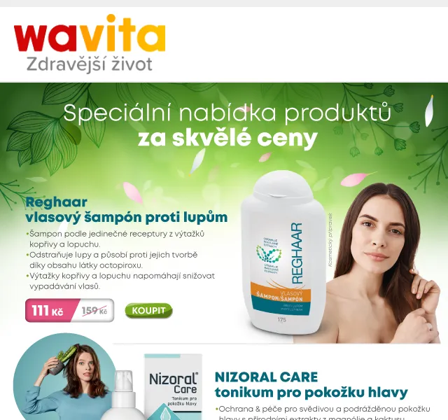 Wavita: TOP produkty za super ceny – červen 2026 | Nuslet.cz