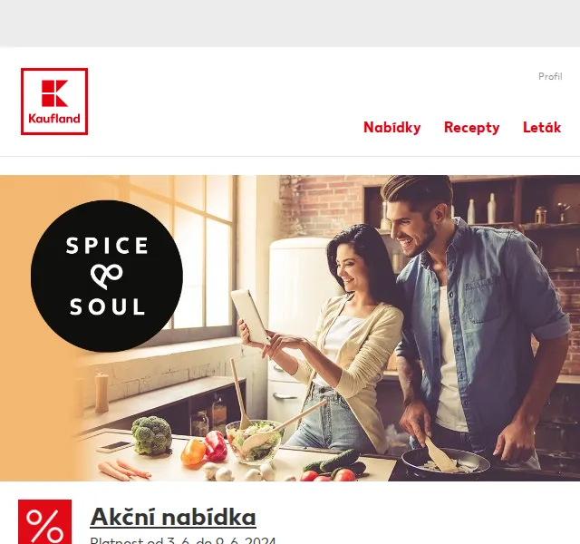 Kaufland: Kuchyňské pomocníky Spice&Soul od 149 Kč – červen 2026 | Nuslet.cz