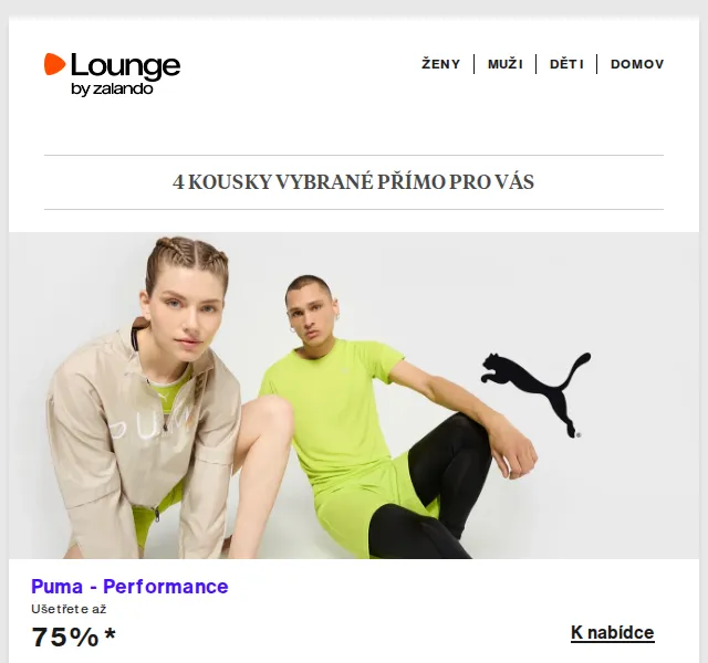 Lounge by Zalando: Puma, s.Oliver & C&A až 75 % – červenec 2026 | Nuslet.cz