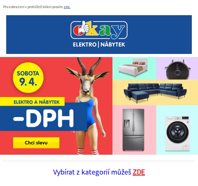 OKAY: Sleva až 42 % na elektroniku – červen 2026 | Nuslet.cz